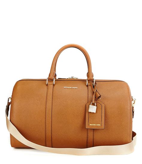 michael kors weekender bag dillards|michael kors overnight weekender bag.